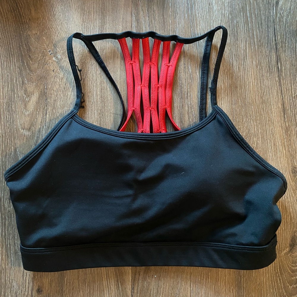 Barbell voodoo black widow bra